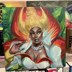 Melanin Goddess Original Painting 