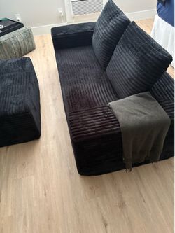 Cloud 71” Frameless Sofa & Ottoman