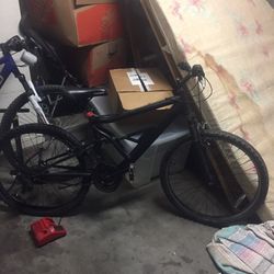 Black 24” Mountain Bike