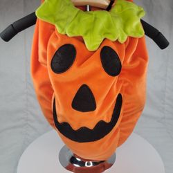 Pumpkin Dog Halloween Costume Medium 16"