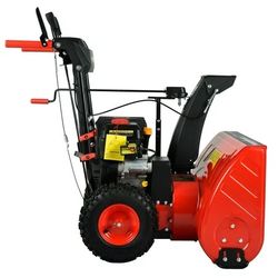 PowerSmart PSSW24 24 in. 212cc 2-Stage Electric Start Gas Snow Blower Black - 24"