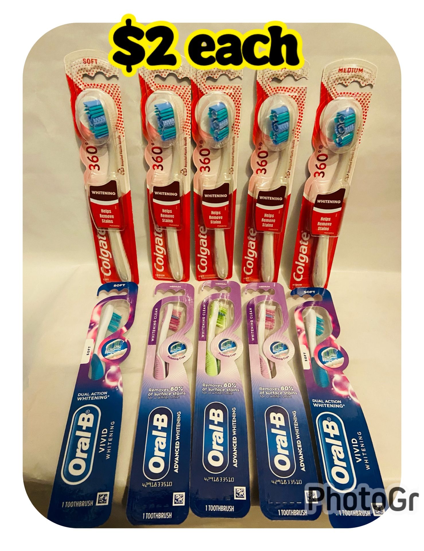 Toothbrushes 