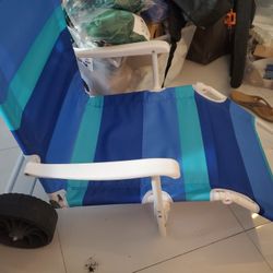 Brand New With Tag,beach Chair On Wheels.never Used