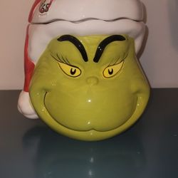 Grinch Cookie Jar