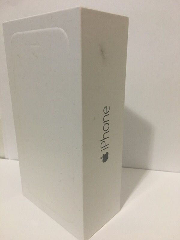 Empty iPhone 6 box