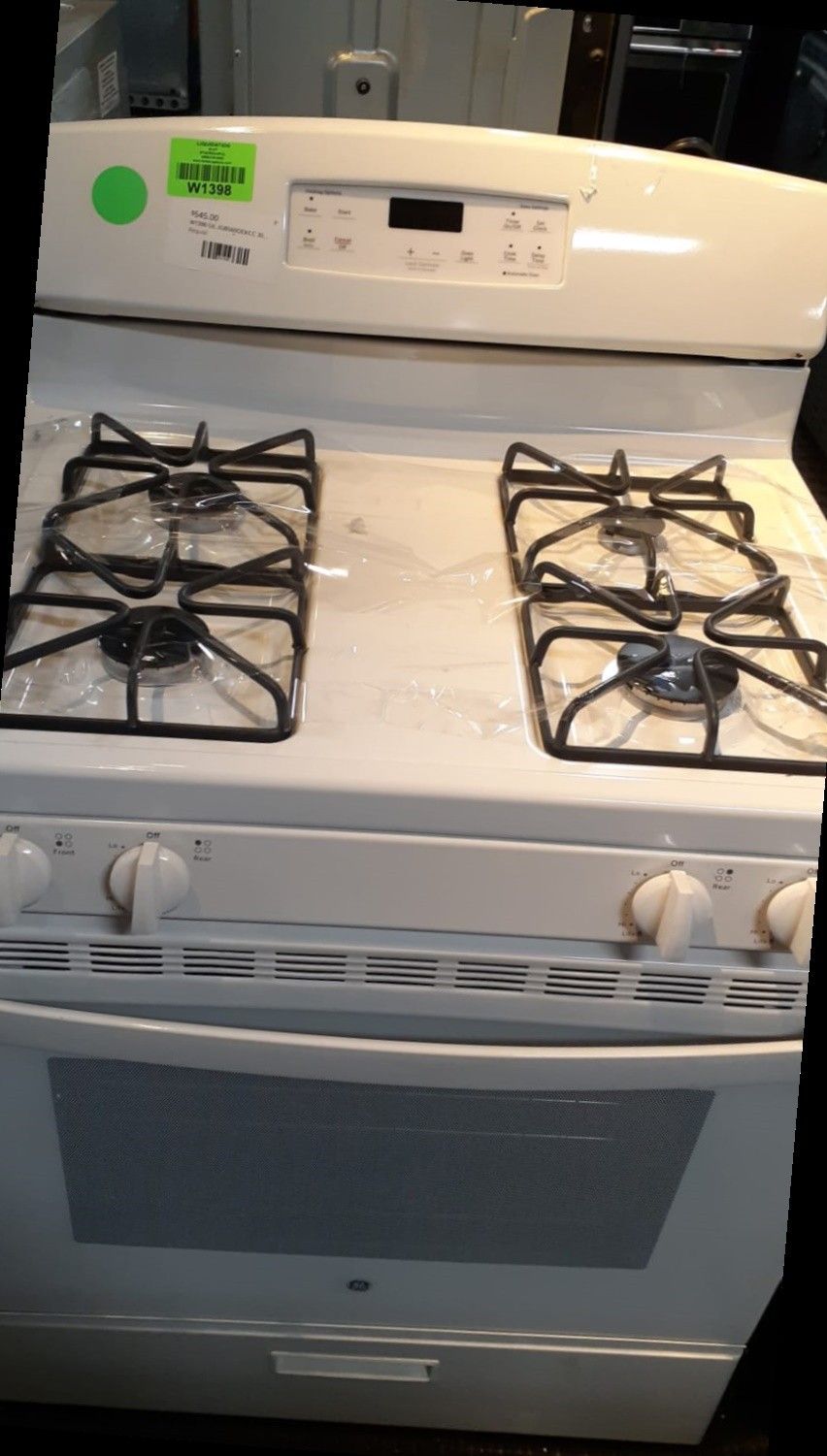 GE JGBS60DEKCC 30 in. 4.8 cu. ft. Gas Range Stove FT