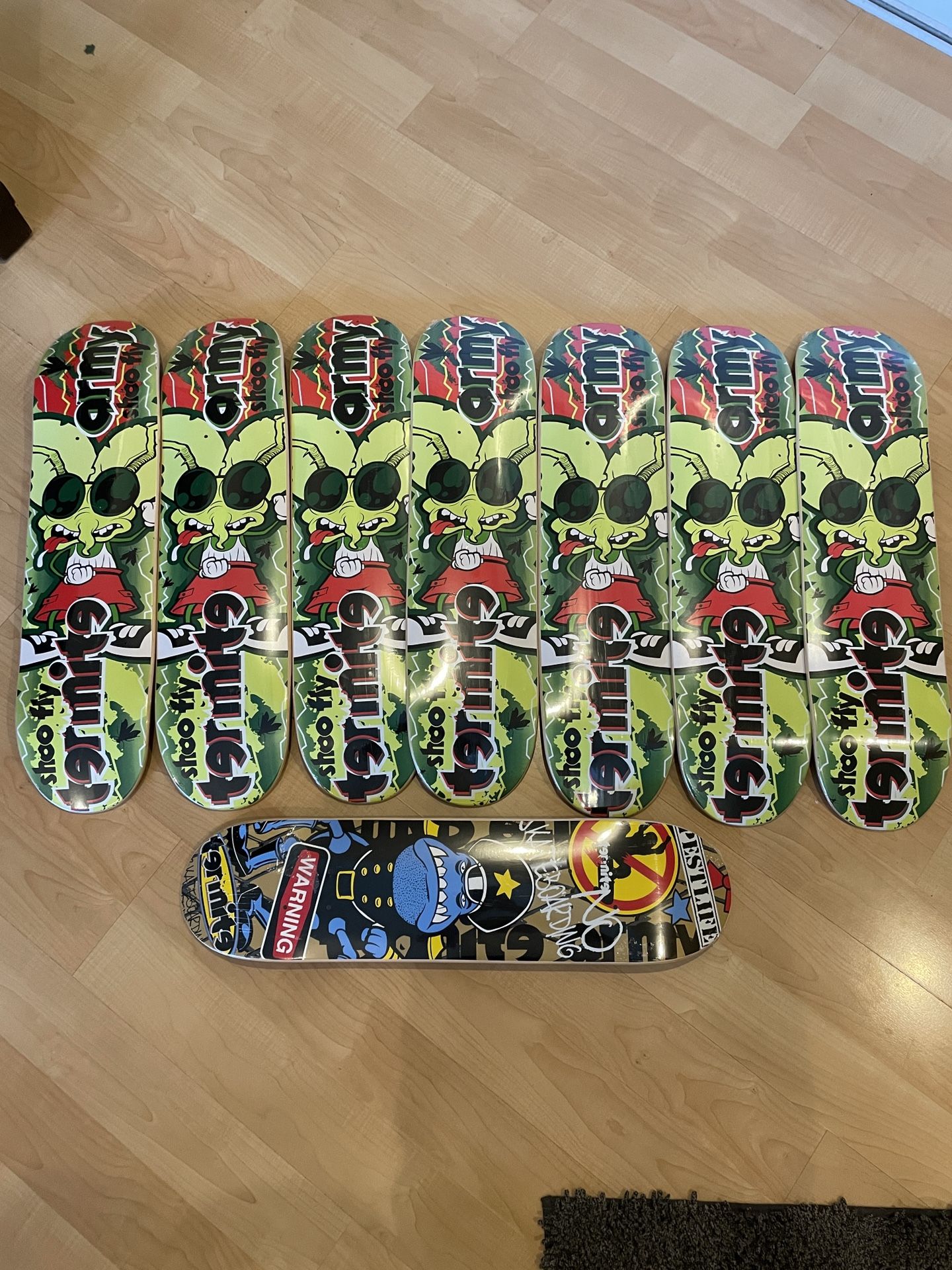 Termite Skateboards, Professional Grade Decks
