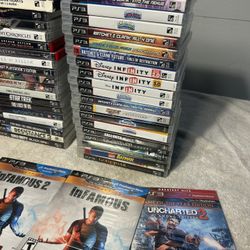 Sony Ps3 Games Bundle Lot Of 45 PlayStation