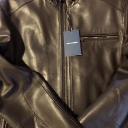 Cole Haan Leather Jacket 