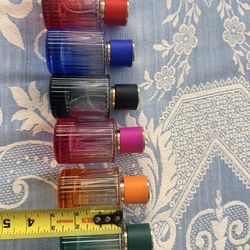 6 refillable 50ml cologne perfume spray bottles all for $10