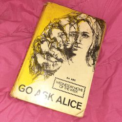 Rare Novel "Go Ask Alice" 