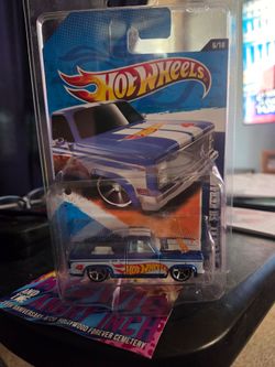 Hot Wheels HW Racing '83 Chevy Silverado Diecast 1:64 Blue/White Unopened