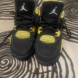 Air Jordan Retro 4 Yellow Thunder 1Y