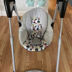 Infant battery operated swing