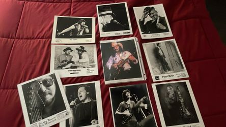 Various 8x10 Blues Promo And Original Photos