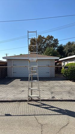 Ladder 5 way extended telescoping multi position ladder