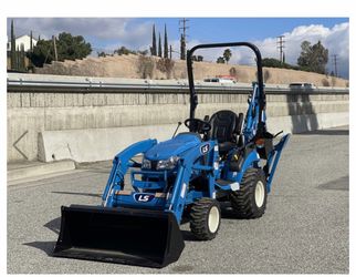 LS MT125HST 24.7 HP Sub-Compact Tractor | Loader + Backhoe Package |