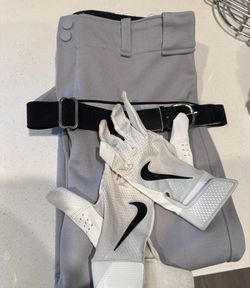 Baseball pants and cleats