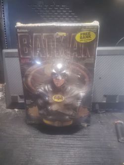 Batman 1989 cereal with bank sealed