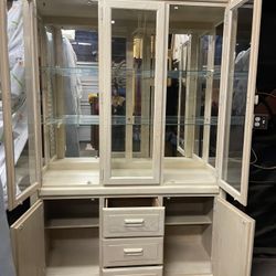 Curio Cabinet Hutch 