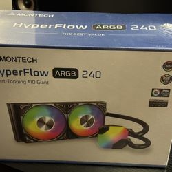 MONTECH HyperFlow ARGB 240 - AIO CPU Liquid Cooler