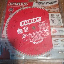 Diablo 10"/90T  Ultimate Polished Finish Blade Designed For Wood 