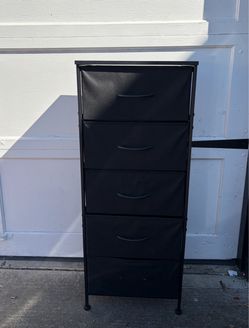 Fabric dresser storage unit