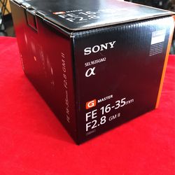 Sony FE 16-35mm f/2.8 GM II Lens (Sony E)