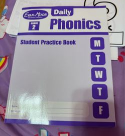 Evan-Moor Daily Phonics Grade 2 Student Practice Book