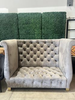 Chesterfield Inspired Love Seat For Sale