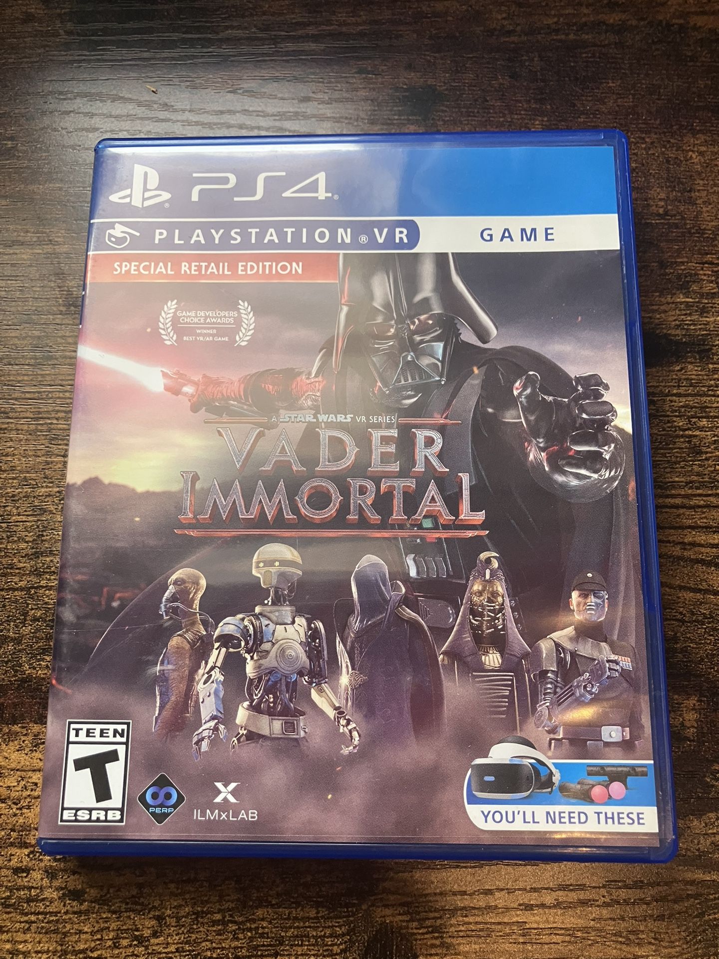 Vader immortal VR For PS4