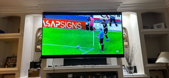 80 inch TV.