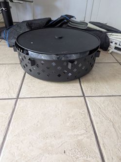 Outside fire pit