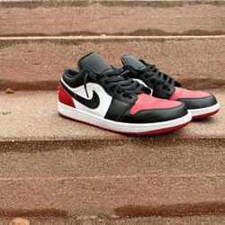 Air Jordan 1 Low “Bred Toe 2.0” – Size 12 – Used