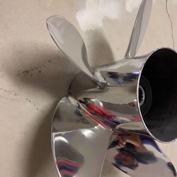 Mercury Number 5 Stainless Steel Propeller Prop 23”