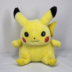 1999 Vintage Hasbro Pokemon Pikachu Plush 8"
