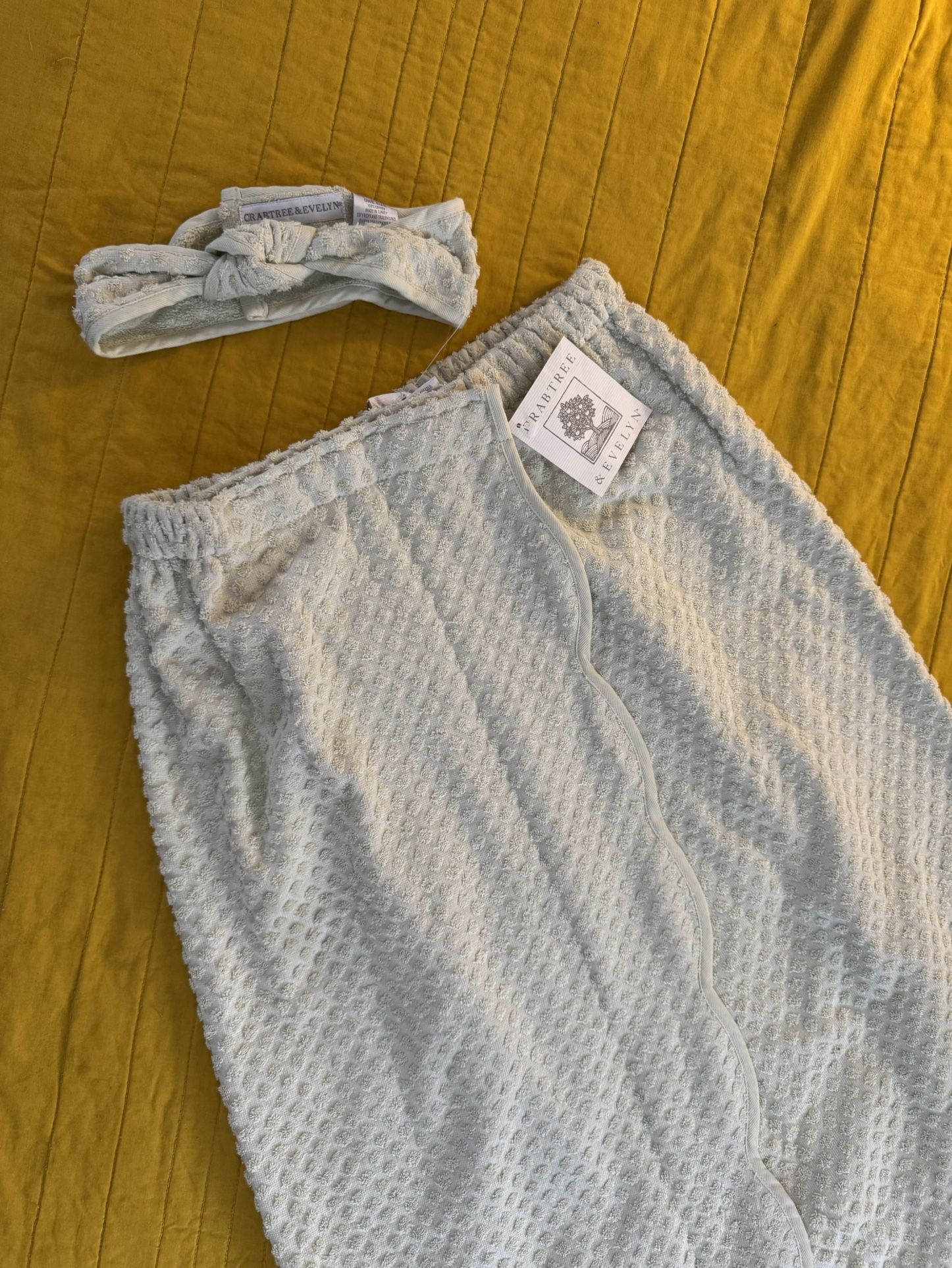 Bath towel & headband