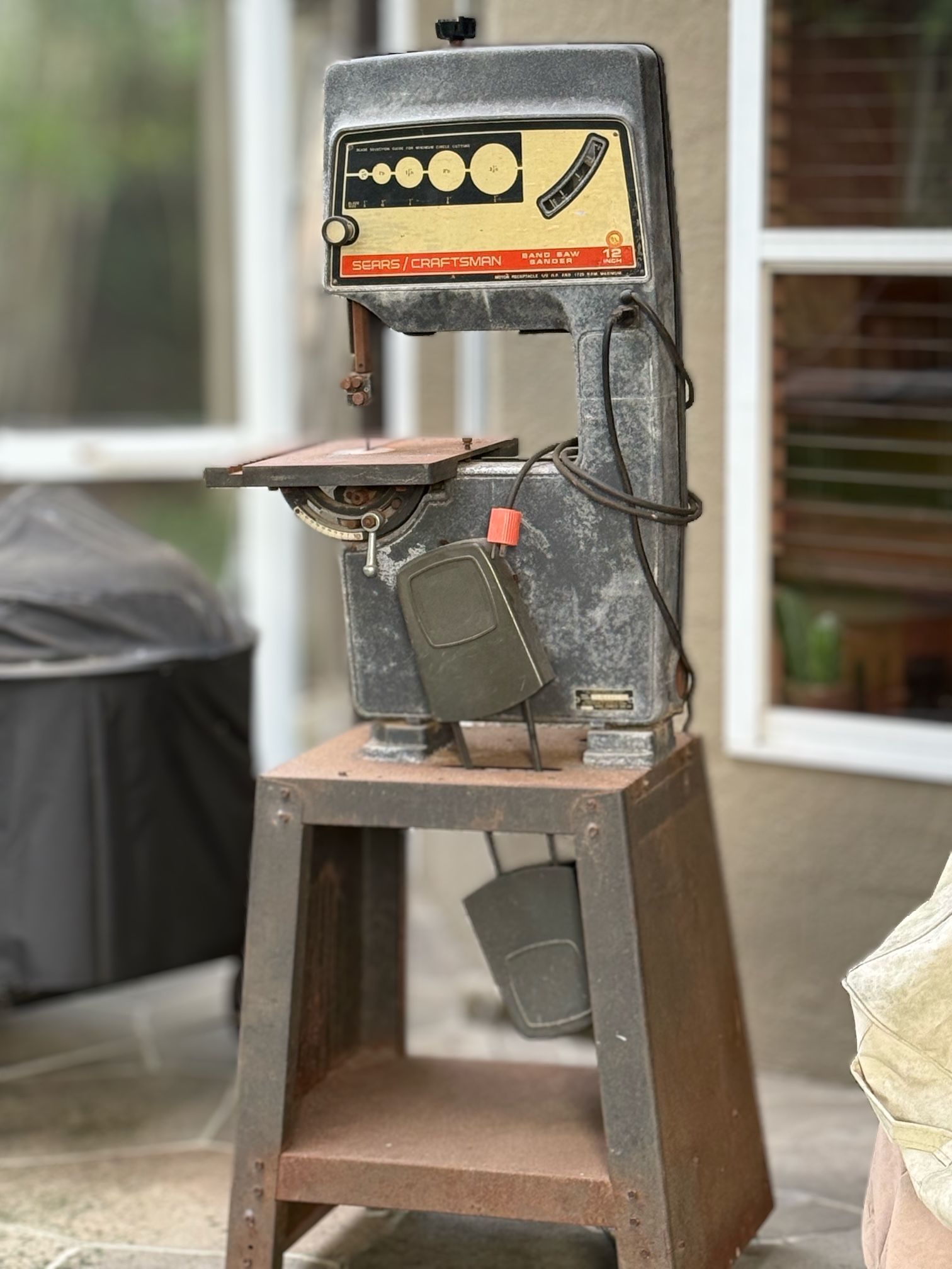 12” Sears Craftsman Band Saw