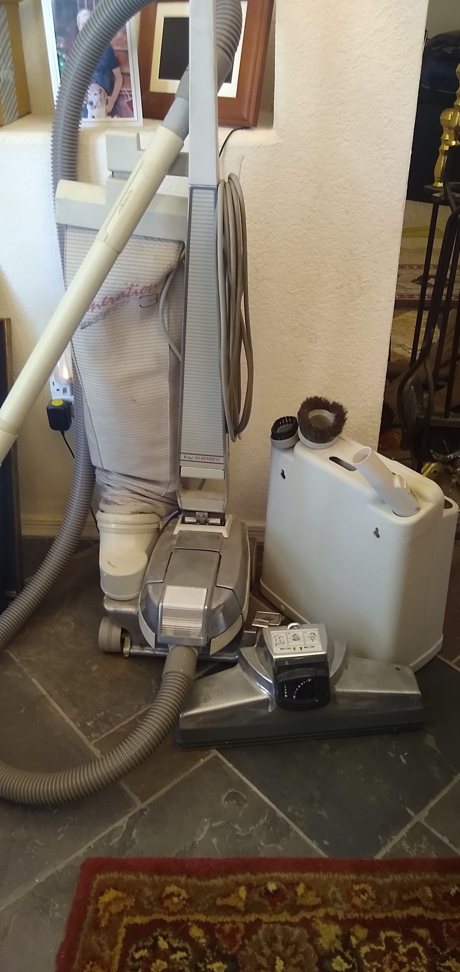 Kirby Generation 3 Vacuum with Attachments & TechDrive Power Assist Feature