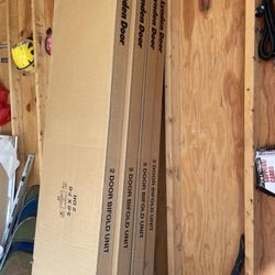 Solid Bifold Doors Brand New