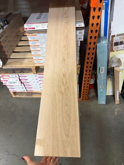 Antler Trail Oak 22 MIL × 8.7 in. Wx 48 in. L Click Lock Waterproof Vinyl Plank Flooring