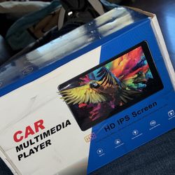 Portable wireless CarPlay, 9-inch HD touchscreen car stereo that projects IOS and Android 