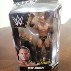 The Rock Wlite Action Figuer 