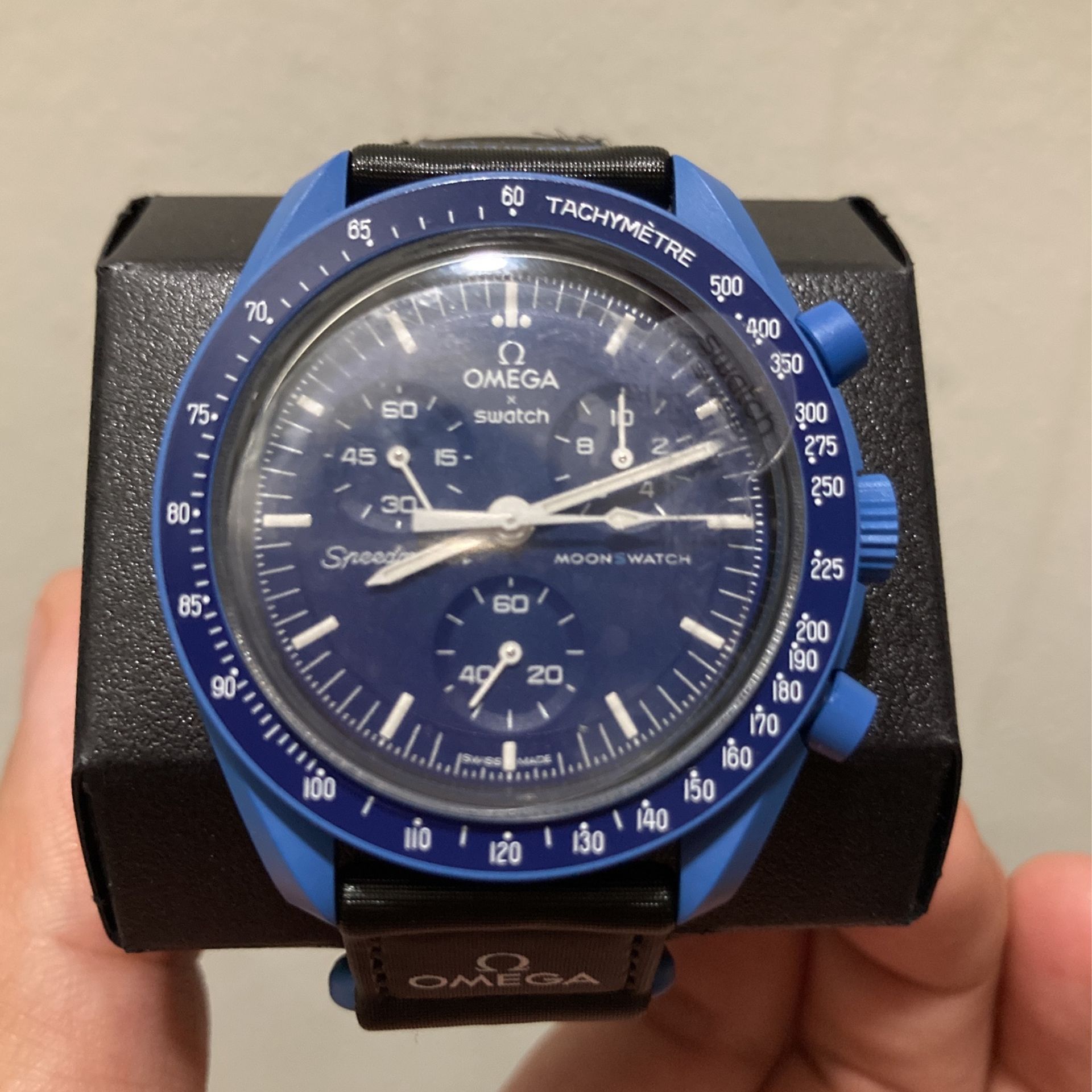 Swatch X Omega Speedmaster Bioceramic Mission To neptune