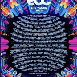 EDC Las Vegas VIP Passes - 6 Tickets Available For Sell 
