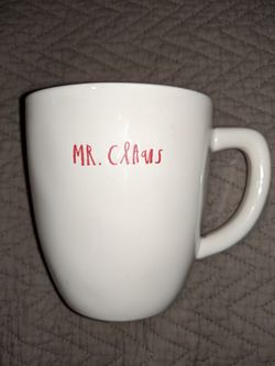 Rae Dunn Mr. Claus mug