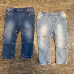 Hm Jeans . Size 12-18 Months