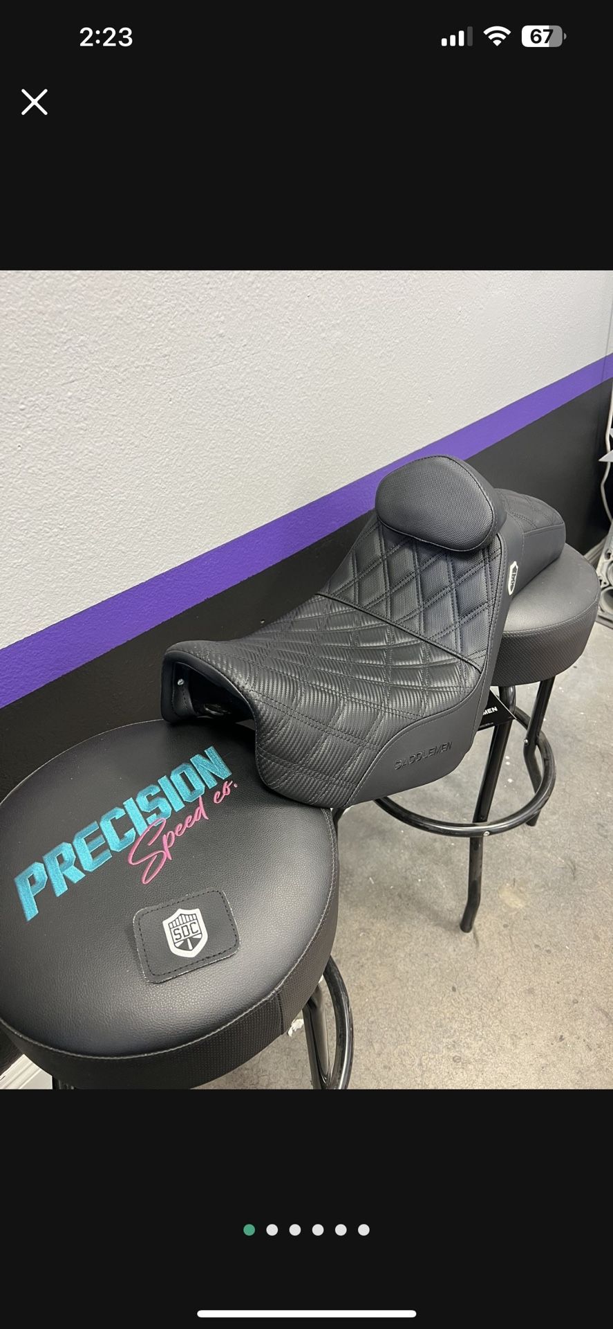 Saddlemen SDC Pro Series Seat 06-17 Dyna