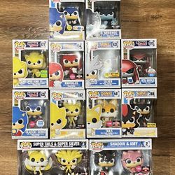 Funko Pop Sonic The Hedgehog 12 Pops