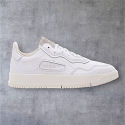 adidas SC Premiere Cloud White Leather Sneakers Men's 11.5 BD7583 Low Top Shoes